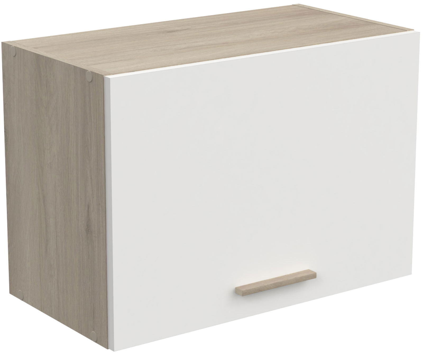 Κρεμαστό οριζόντιο ντουλάπι Poppy 60-Fusiko-Leuko 1