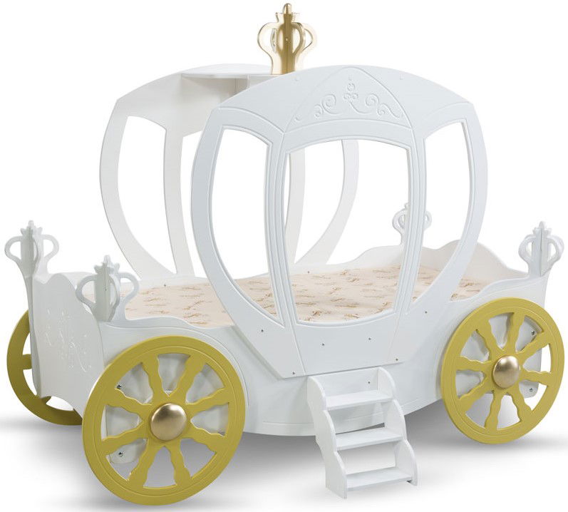 Κρεβάτι παιδικό Princess Cariage-Leuko 1