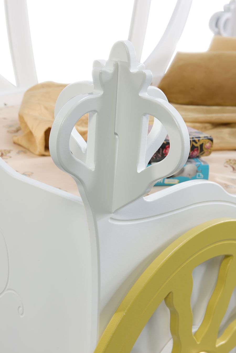 Κρεβάτι παιδικό Princess Cariage-Leuko 3