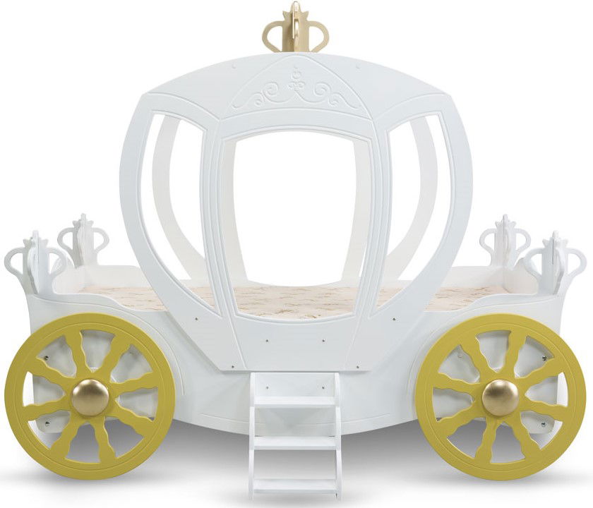 Κρεβάτι παιδικό Princess Cariage-Leuko 4