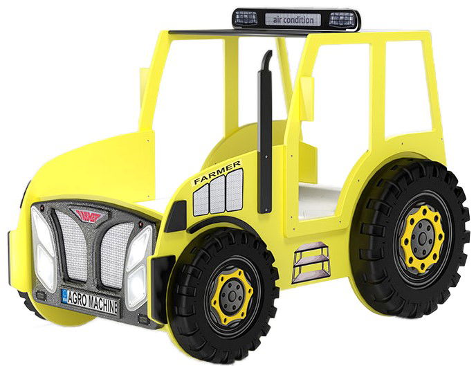 Κρεβάτι παιδικό Tractor-Kitrino 1