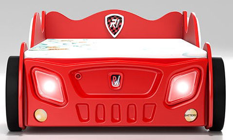 Κρεβάτι παιδικό Monza-Kokkino 5