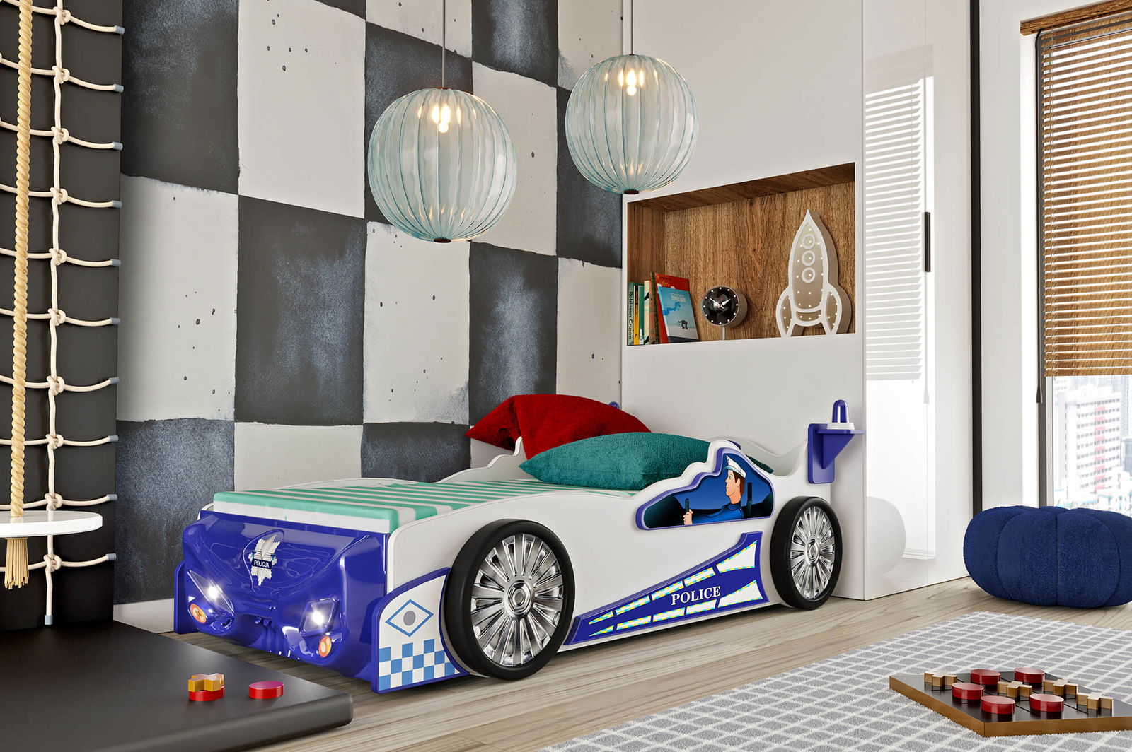 Κρεβάτι παιδικό Police 3