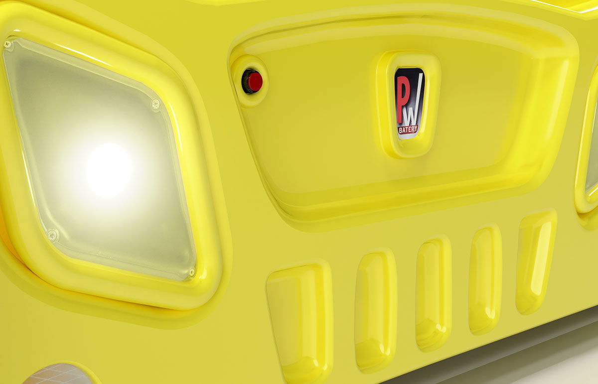 Κρεβάτι παιδικό Monza Mini-Kitrino 2