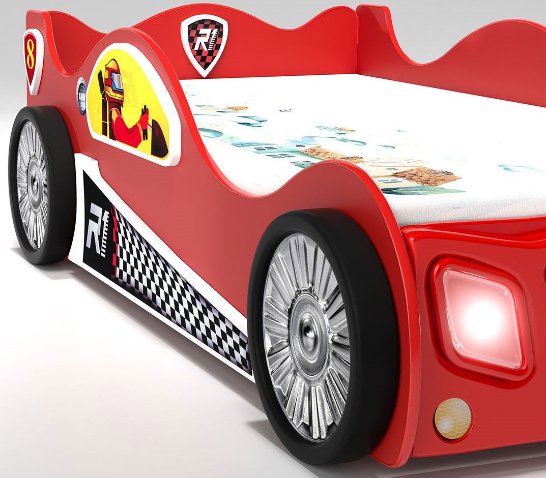 Κρεβάτι παιδικό Monza Mini-Kokkino 4
