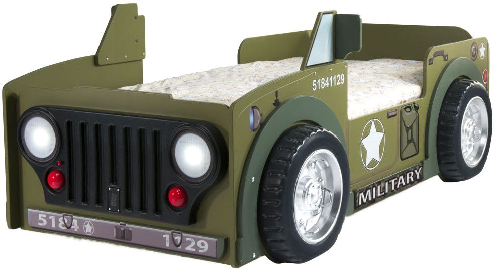 Κρεβάτι παιδικό Jeep-Prasino 1