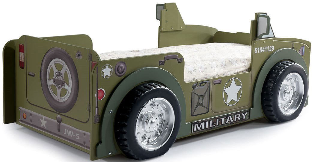 Κρεβάτι παιδικό Jeep-Prasino 6