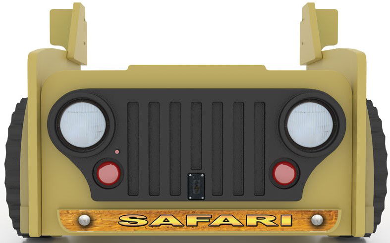 Κρεβάτι παιδικό Jeep-Kitrino 5