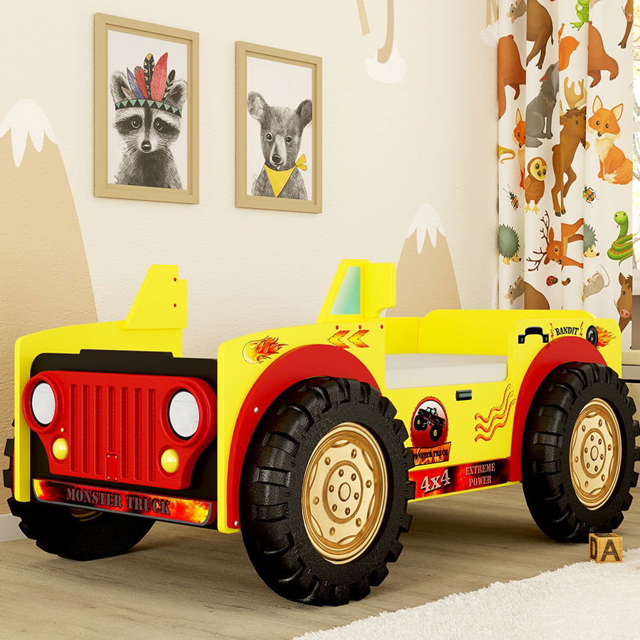 Κρεβάτι παιδικό Monster Truck 1