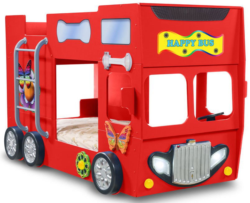 Κρεβάτι παιδικό Happy Bus 4