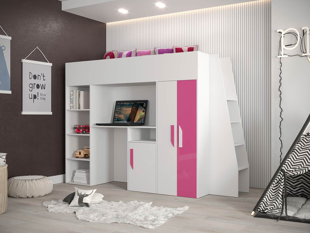 Πολυλειτουργικό κρεβάτι Party XV 3