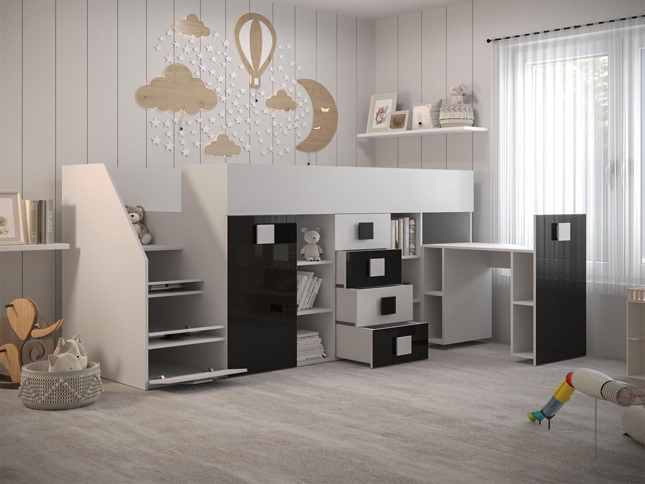 Πολυλειτουργικό κρεβάτι Toledo III 3