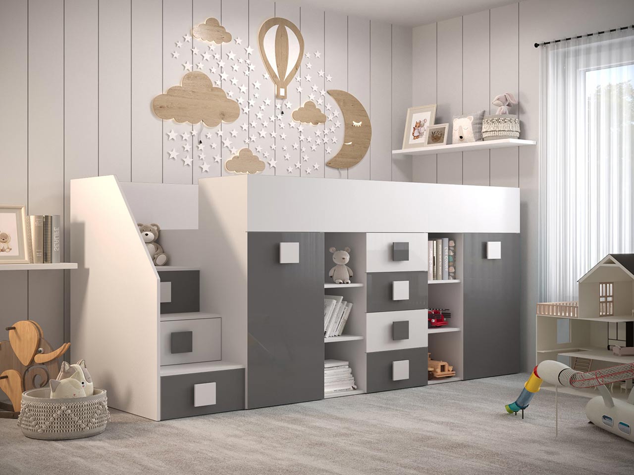 Πολυλειτουργικό κρεβάτι Toledo III 6