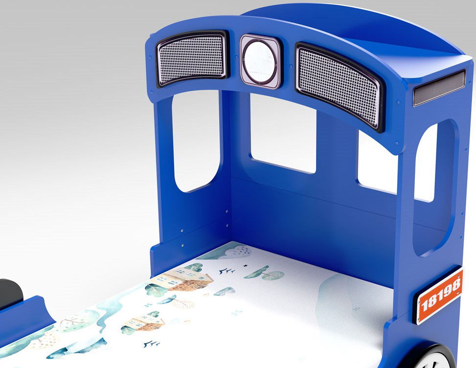 Κρεβάτι παιδικό Lokomotive-Mple 5