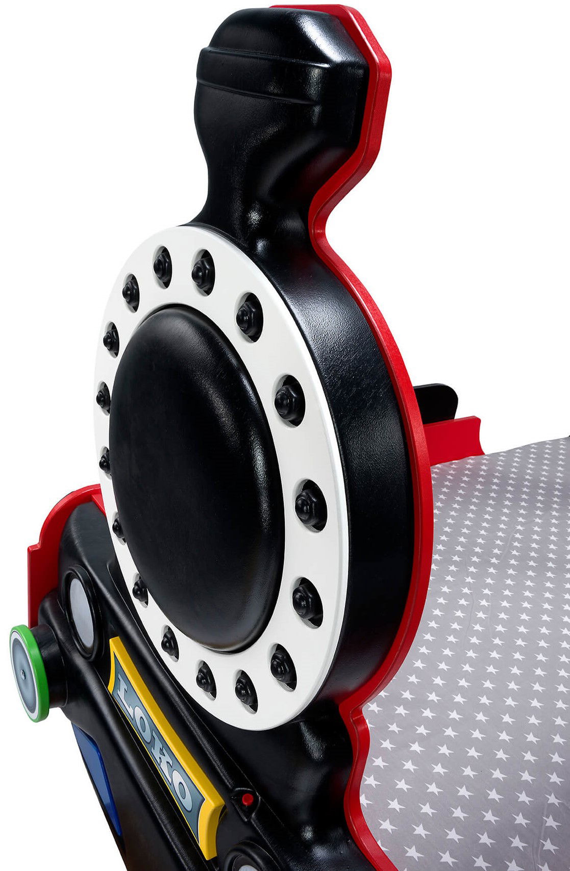 Κρεβάτι παιδικό Lokomotive-Kokkino 6