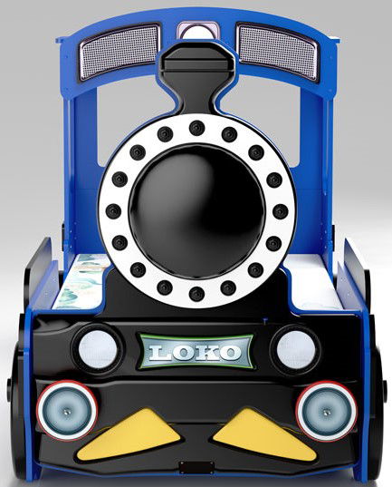 Κρεβάτι παιδικό Lokomotive 4