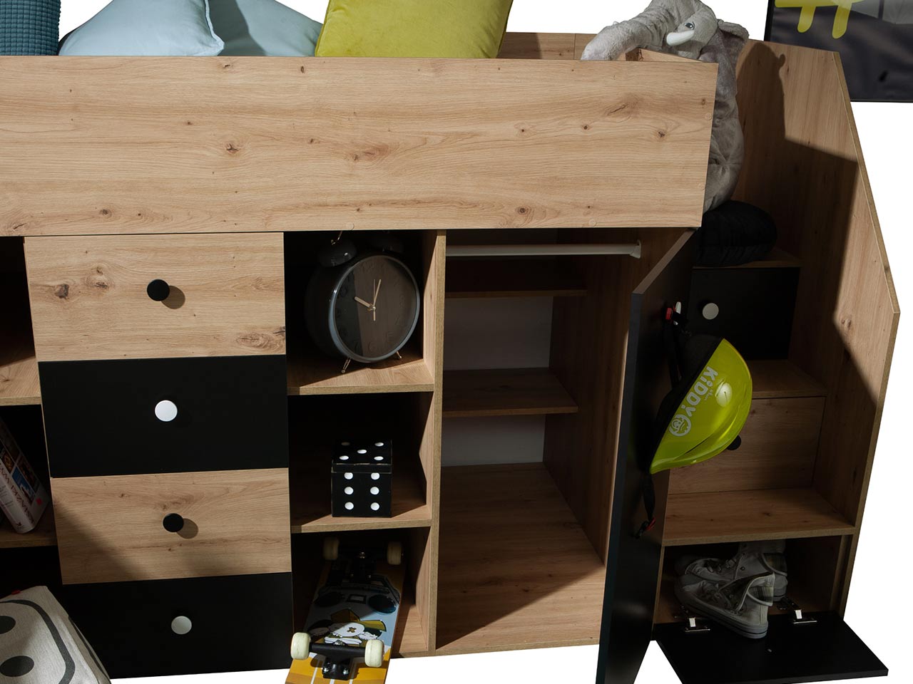 Πολυλειτουργικό κρεβάτι Smart III-Δεξιά-Mauro 6