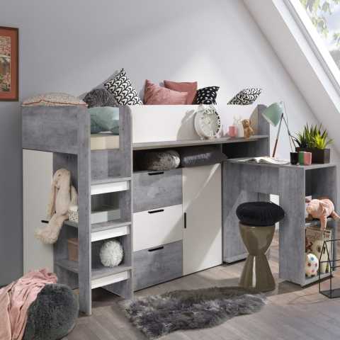 Πολυλειτουργικό κρεβάτι Konkret I 2