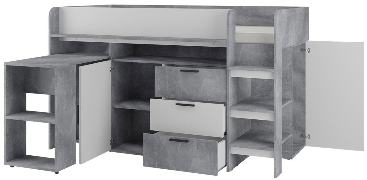 Πολυλειτουργικό κρεβάτι Konkret I 4