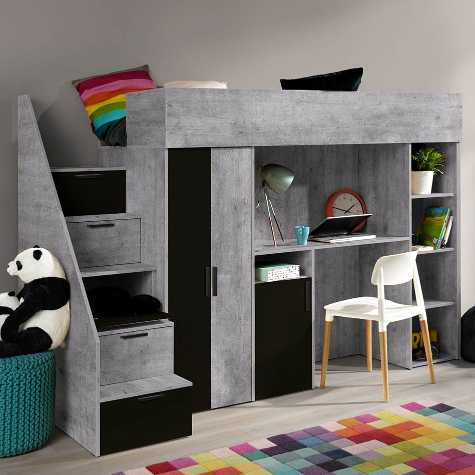 Πολυλειτουργικό κρεβάτι Konkret XIV 2