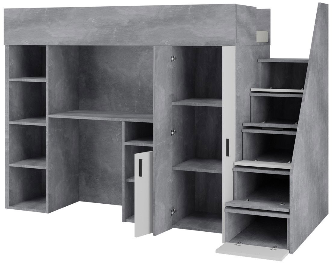 Πολυλειτουργικό κρεβάτι Konkret XIV 3