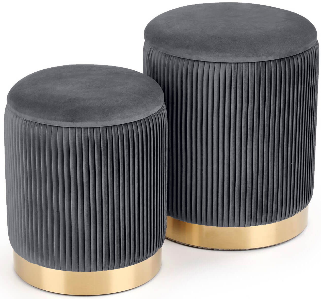 Σετ σκαμπό Linear-Gkri 1