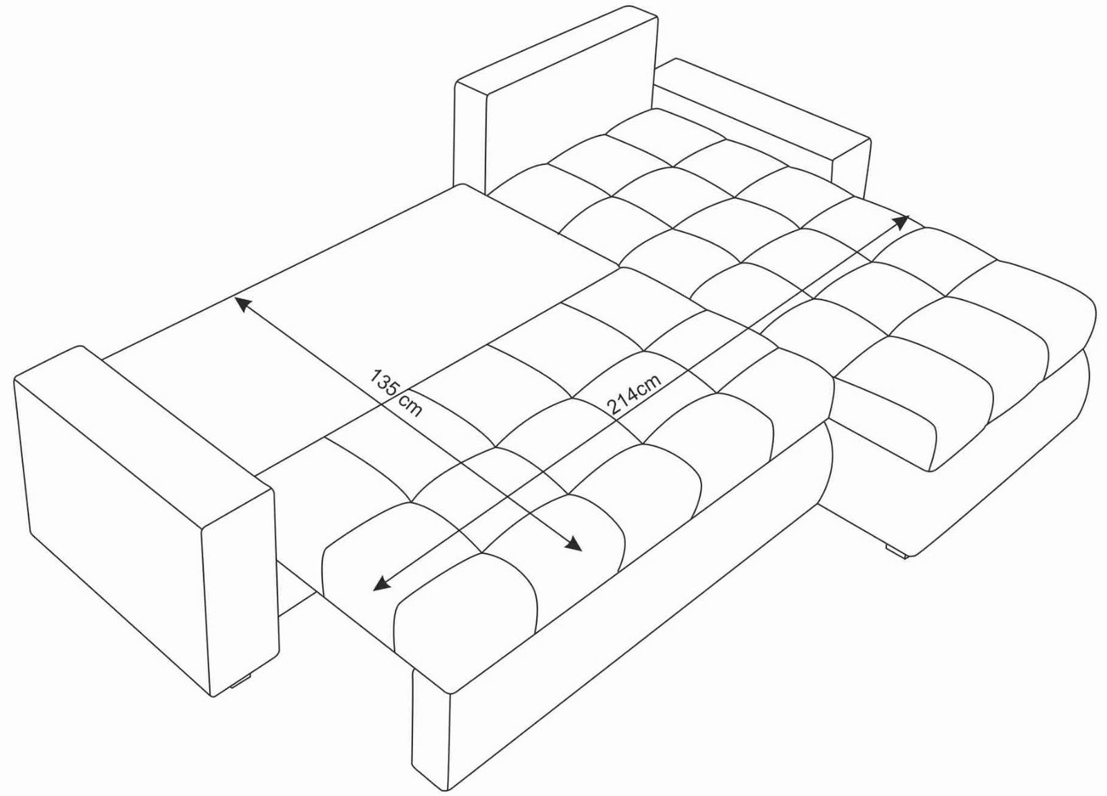 Γωνιακός καναπές Riverside 5