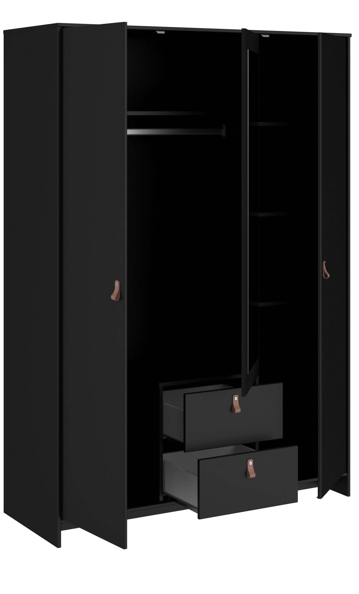 Ντουλάπα Minkee τρίφυλλη 6