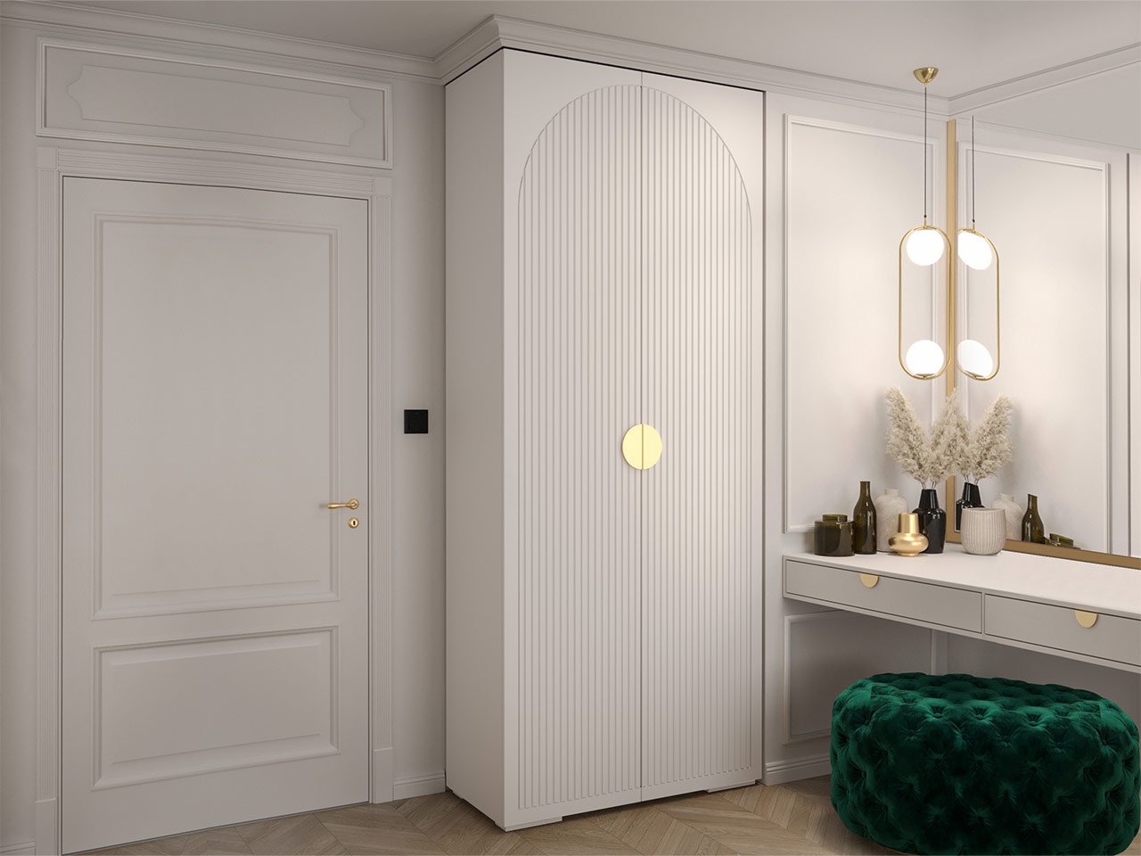 Ντουλάπα δίφυλλη Manhattan 2