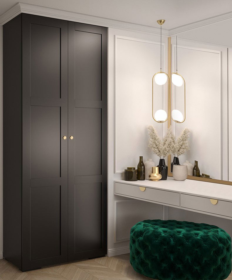 Ντουλάπα δίφυλλη Manhattan Ryfel 10 4