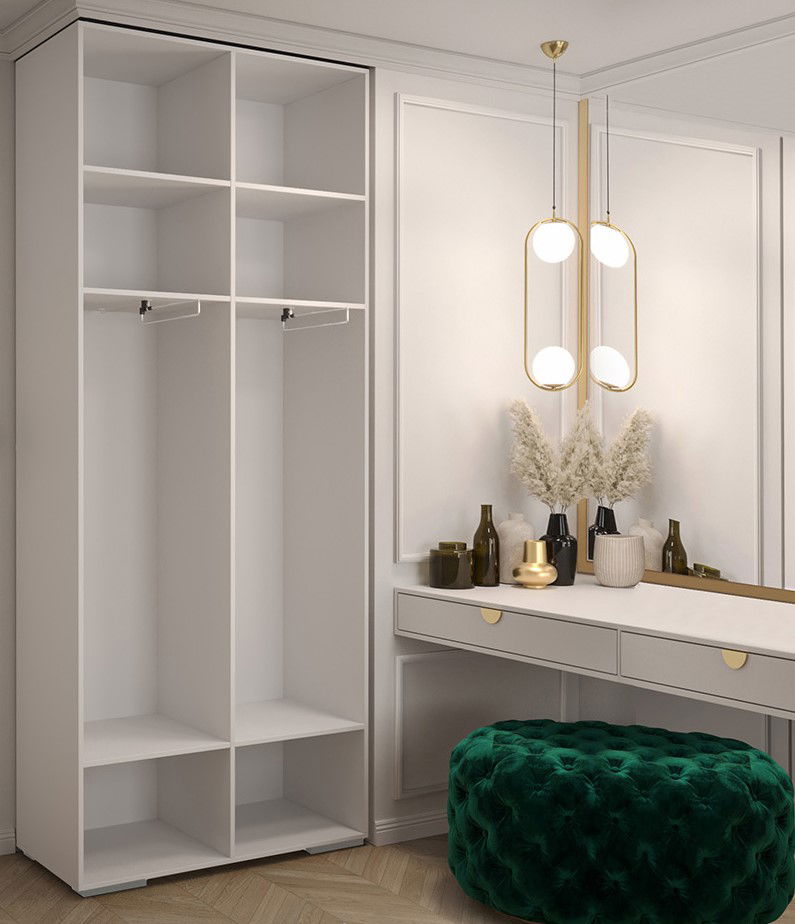 Ντουλάπα δίφυλλη Manhattan Ryfel 10 5