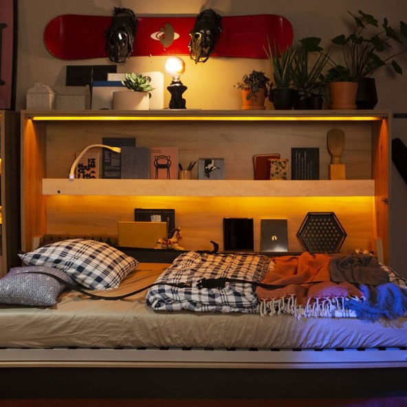 Κρεβάτι τοίχου Concept Junior οριζόντιο 1