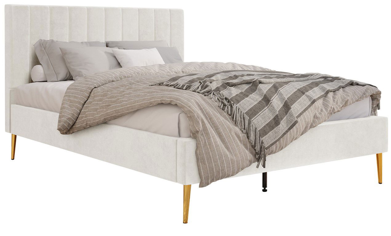 Επενδυμένο κρεβάτι Flavia 1