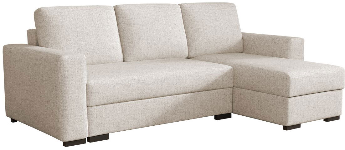 Γωνιακός καναπές Latte-Ekrou 1