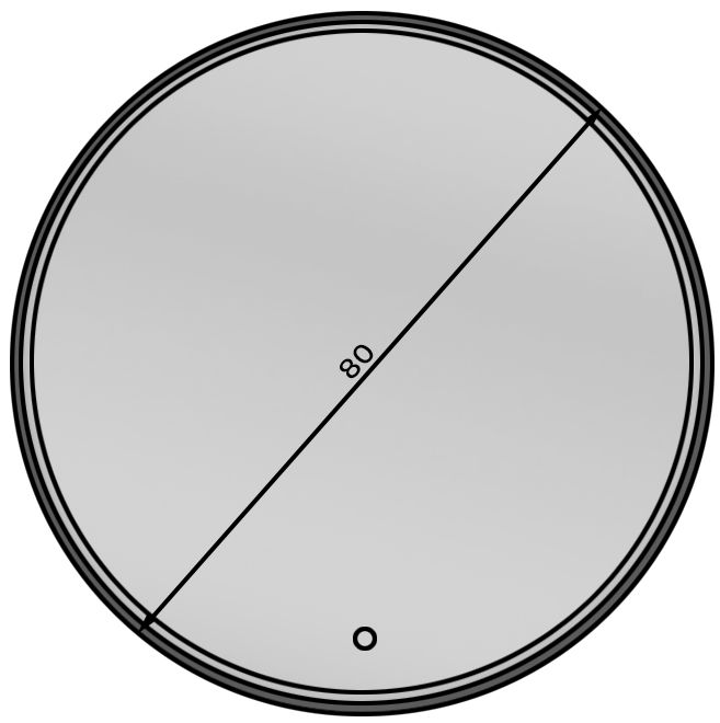 Καθρέφτης Calia L LED 5