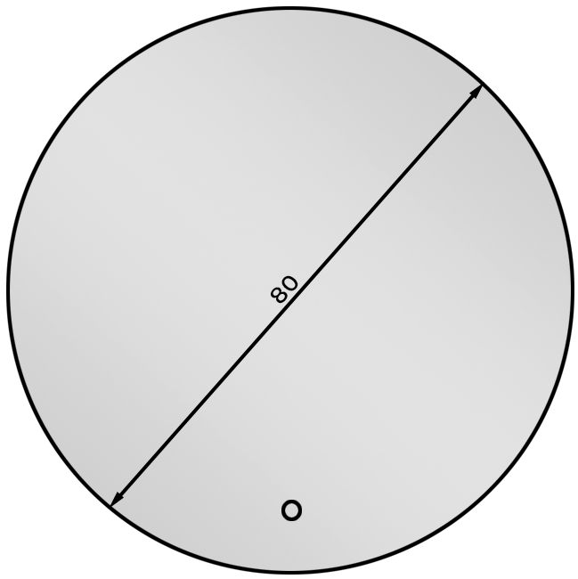 Καθρέπτης Dalia A LED 3