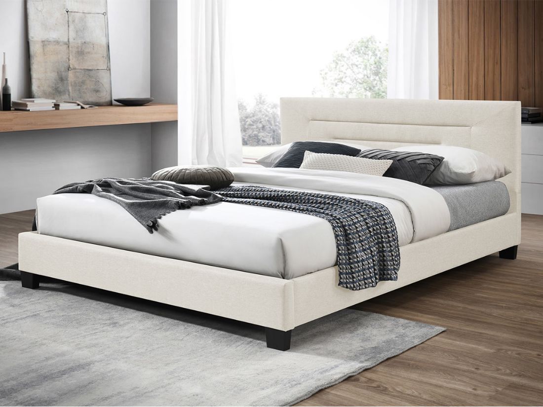 Επενδυμένο κρεβάτι Dario 4