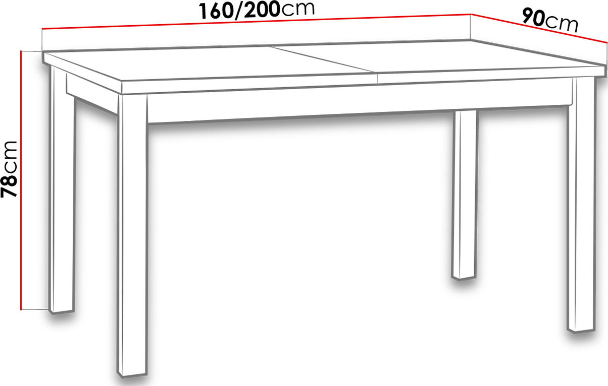 Επεκτεινόμενο τραπέζι Albion IV 3