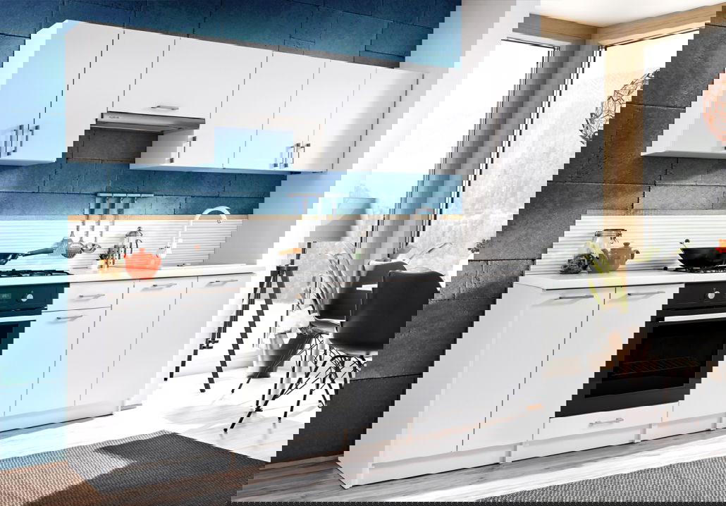 Σύνθεση κουζίνας Eco 2.4-Leuko 2