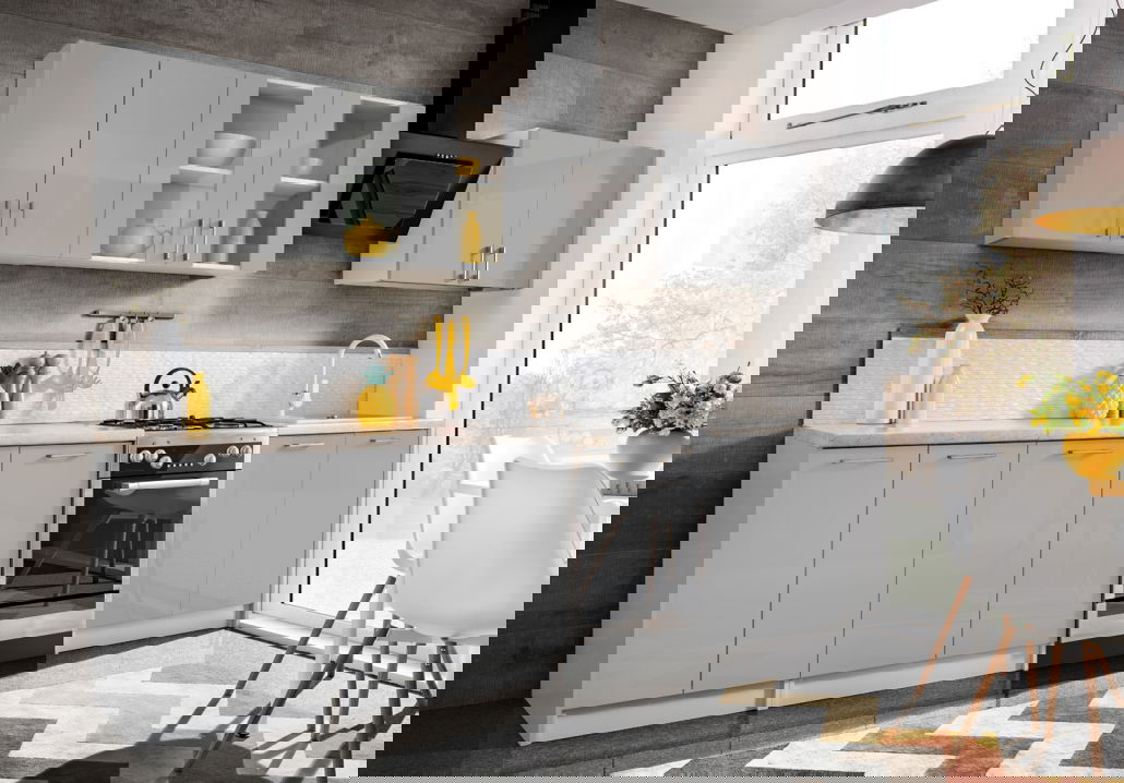 Σύνθεση κουζίνας Eco 2.8-Gkri Gualistero 2