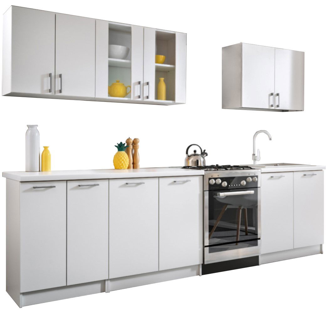 Σύνθεση κουζίνας Eco 2.8-Leuko 1