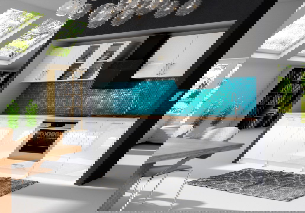 Σύνθεση κουζίνας Eco 2.8-Leuko Gualistero 2