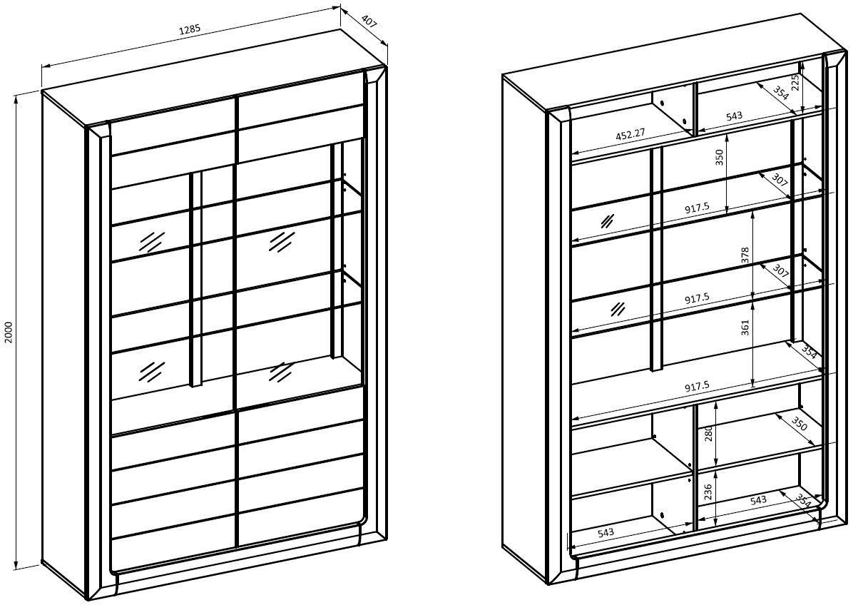 Βιτρίνα Geisha II 3