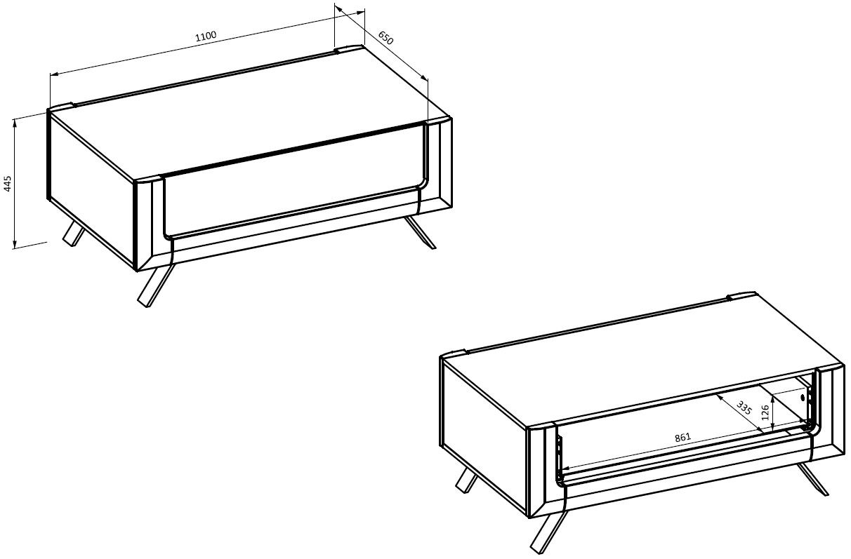 Τραπεζάκι σαλονιού Geisha 4