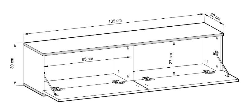 Έπιπλο τηλεόρασης Loro II 3