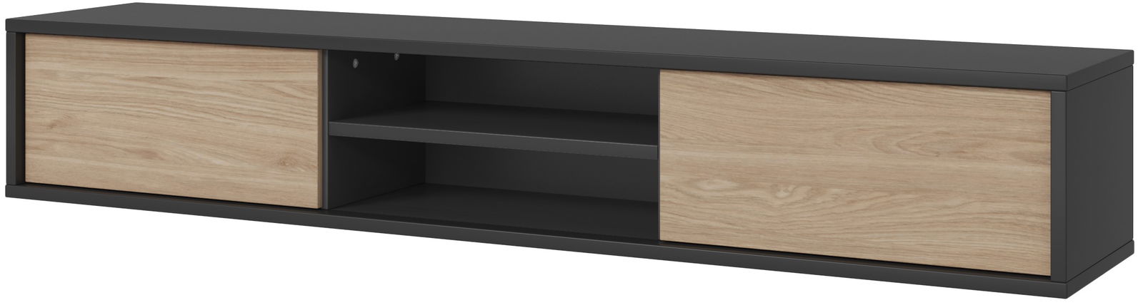 Έπιπλο τηλεόρασης Jennifer 2F-Anthraki - Fusiko 1