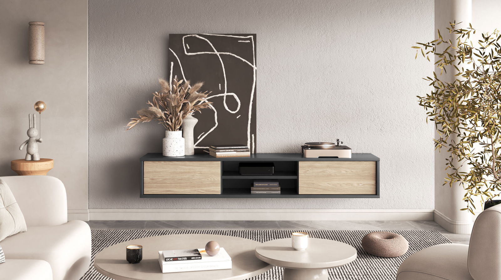 Έπιπλο τηλεόρασης Jennifer 2F 5