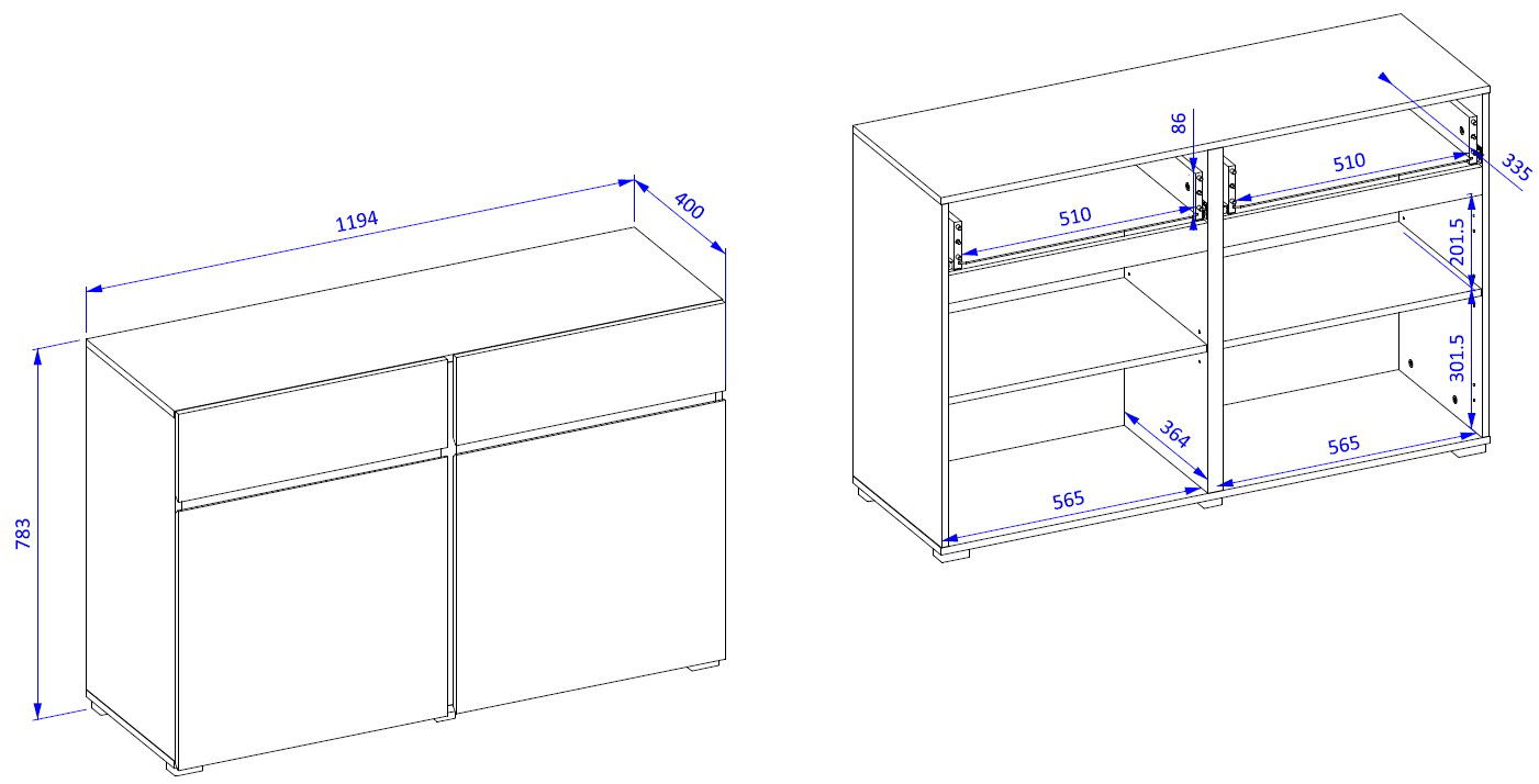 Μπουφές Orwell III 5