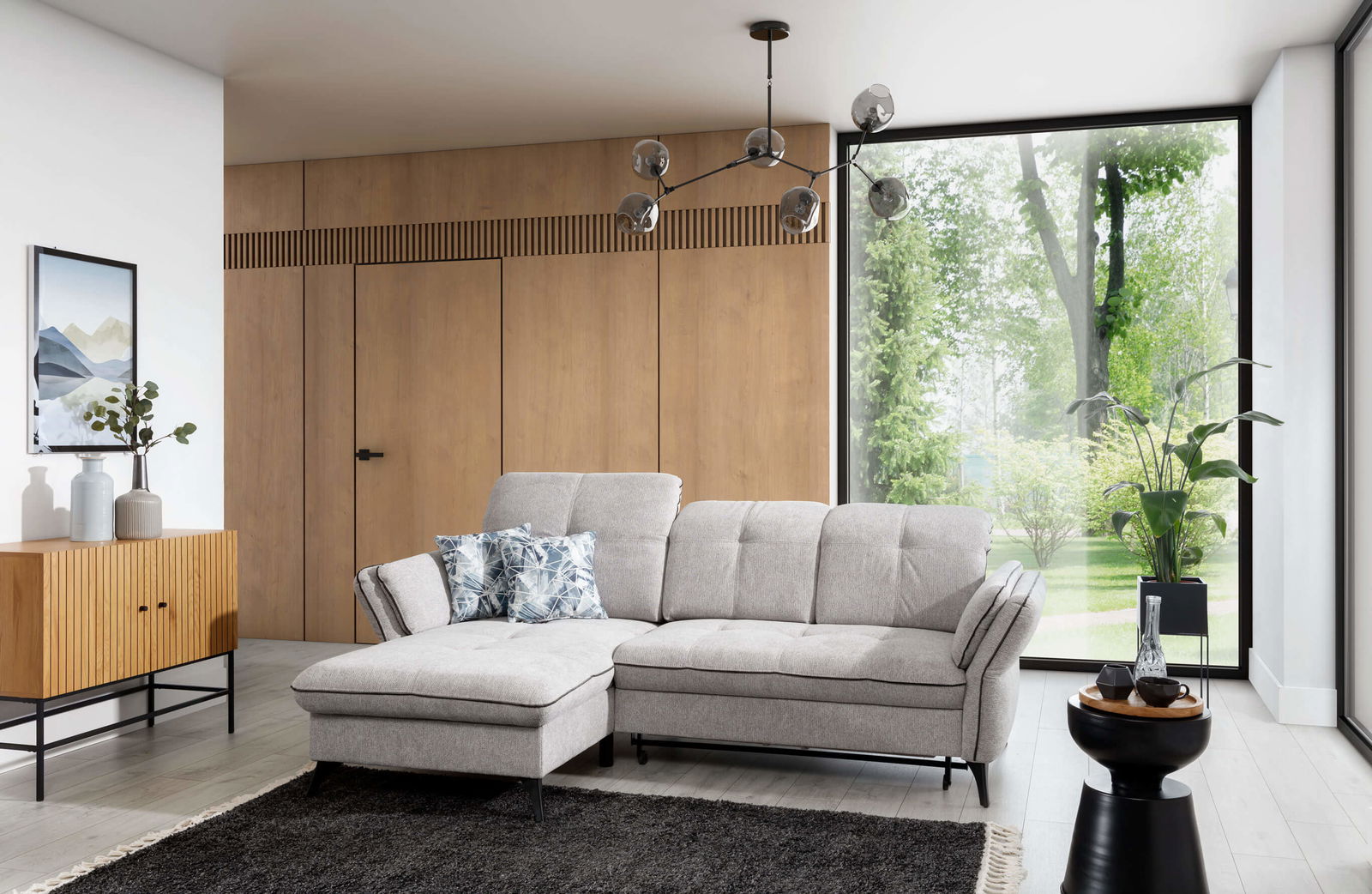 Γωνιακός καναπές Umaru S 4