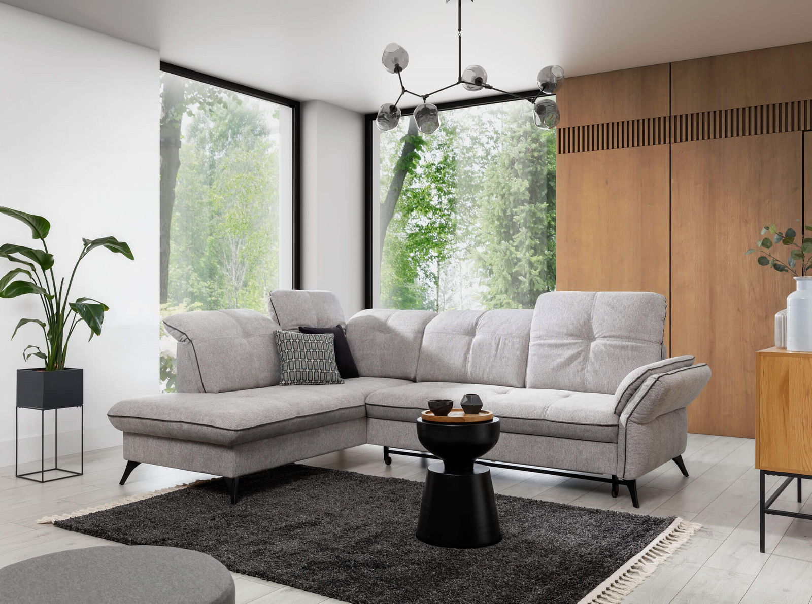 Γωνιακός καναπές Umaru M 3